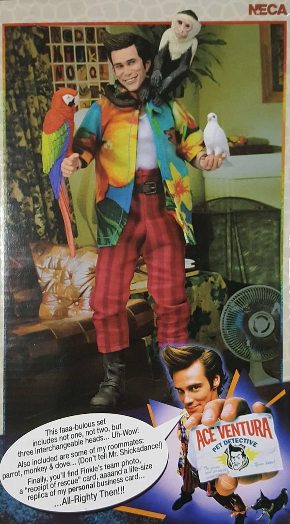 Flash Sale ๐ Ace Ventura: Pet Detective โ 8โณ Clothed Action Figure By NECA ๐ 3 Ace Ventura: Pet Detective โ 8โณ Clothed Action Figure By NECA