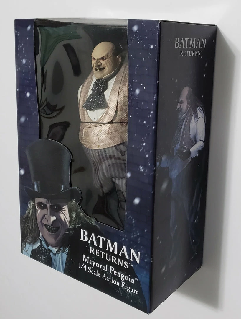 Best Sale 😀 Batman Returns – 1/4 Scale Action Figure – Mayoral Penguin (Danny DeVito) By NECA ⭐ 16 Batman Returns – 1/4 Scale Action Figure – Mayoral Penguin (Danny DeVito) By NECA