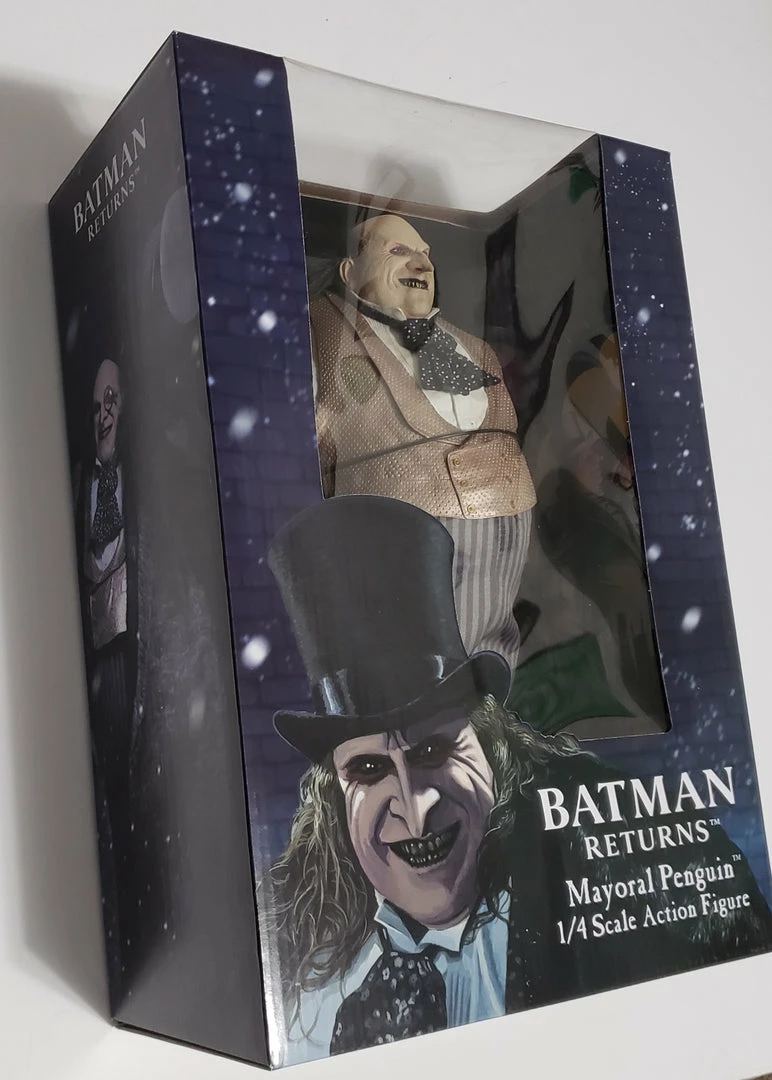 Best Sale 😀 Batman Returns – 1/4 Scale Action Figure – Mayoral Penguin (Danny DeVito) By NECA ⭐ 18 Batman Returns – 1/4 Scale Action Figure – Mayoral Penguin (Danny DeVito) By NECA