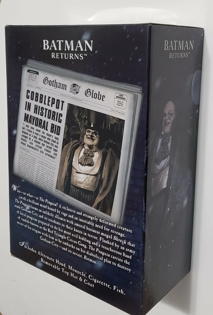 Best Sale 😀 Batman Returns – 1/4 Scale Action Figure – Mayoral Penguin (Danny DeVito) By NECA ⭐ 19 Batman Returns – 1/4 Scale Action Figure – Mayoral Penguin (Danny DeVito) By NECA