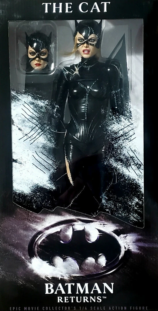 Promo 💯 Catwoman: Batman Returns – 1/4 Scale Action Figure – Catwoman (Michelle Pfeiffer) By NECA 🥰 8 Catwoman: Batman Returns – 1/4 Scale Action Figure – Catwoman (Michelle Pfeiffer) By NECA
