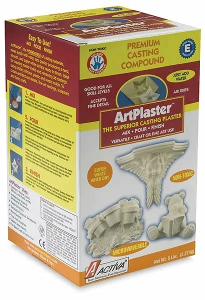 Hot Sale 😀 Blick Art Activa Art Plaster Casting Material ⌛ 1 Blick Art Activa Art Plaster Casting Material