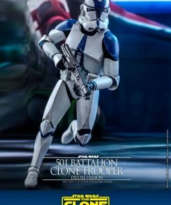 Cheap ⌛ Hot Toys 501st Battalion Clone Trooper (Deluxe) 🥰 22 Hot Toys 501st Battalion Clone Trooper (Deluxe)