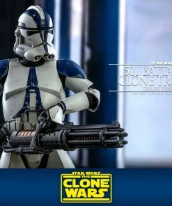 Cheap ⌛ Hot Toys 501st Battalion Clone Trooper (Deluxe) 🥰 23 Hot Toys 501st Battalion Clone Trooper (Deluxe)