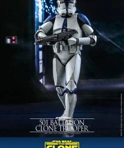 Sixth Scale Collectible Figures 501st Battalion Clone Trooper Sixth Scale Figure By Hot Toys The Clone Wars - Television Masterpiece Series