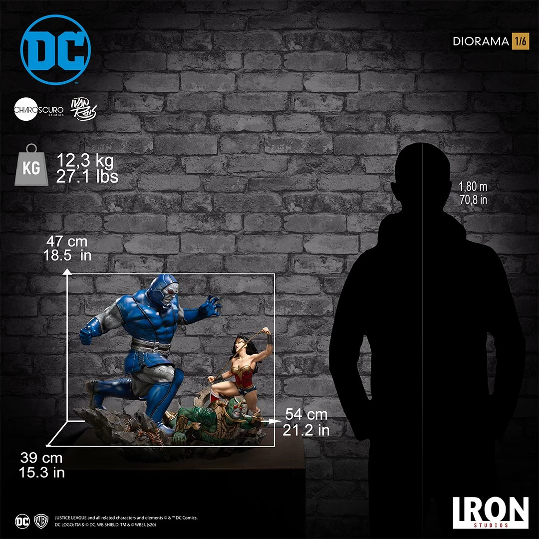 Hot Sale π Wonder π© Woman Vs Darkseid Diorama 1/6 β DC Comics By Ivan Reis Iron Studios π― 16 Wonder Woman Vs Darkseid Diorama 1/6 β DC Comics By Ivan Reis Iron Studios