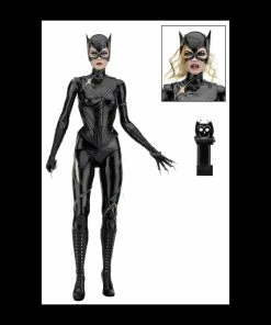 Promo 💯 Catwoman: Batman Returns – 1/4 Scale Action Figure – Catwoman (Michelle Pfeiffer) By NECA 🥰 15 Catwoman: Batman Returns – 1/4 Scale Action Figure – Catwoman (Michelle Pfeiffer) By NECA