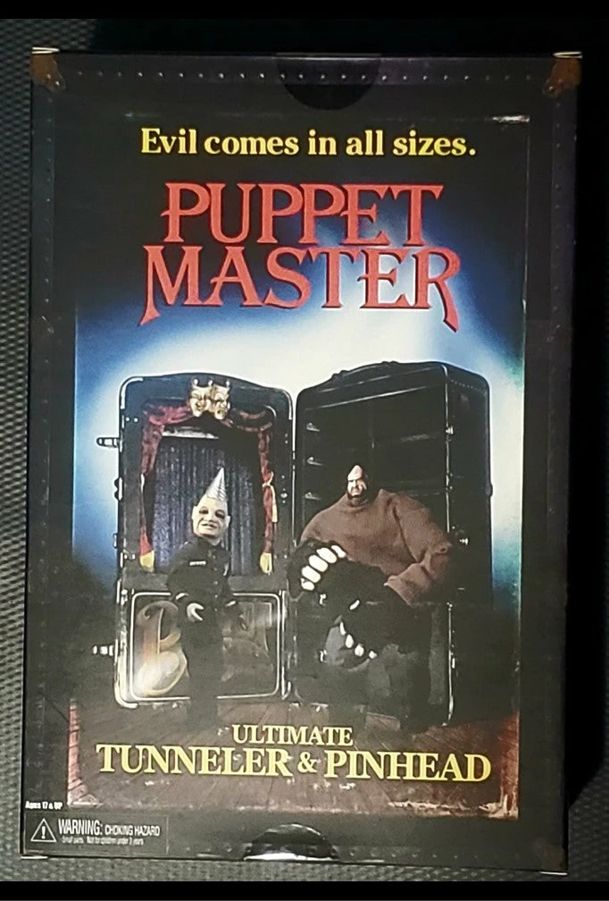 Discount 🔥 Puppet Master – 7″ Scale Action Figure – Pinhead & Tunneler 2 Pack By NECA 🔥 18 Puppet Master – 7″ Scale Action Figure – Pinhead & Tunneler 2 Pack By NECA