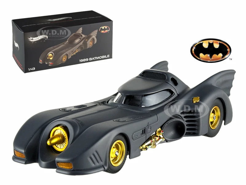 Flash Sale ✔️ Batman Elite Edition Batmobile 1989 1/43, By Hot Wheels 🛒 1 Batman Elite Edition Batmobile 1989 1/43, By Hot Wheels