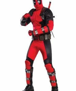 Halloweencostumes.com Men's Grand Heritage Deadpool Costume