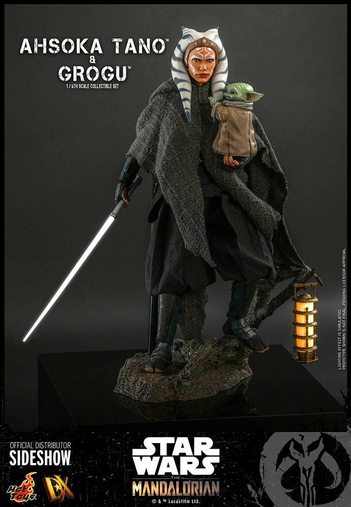 Brand new π Hot Toys Sixth Scale Collectible Figures Ahsoka Tano And Grogu Sixth Scale Figure Set π 3 Hot Toys Sixth Scale Collectible Figures Ahsoka Tano And Grogu Sixth Scale Figure Set
