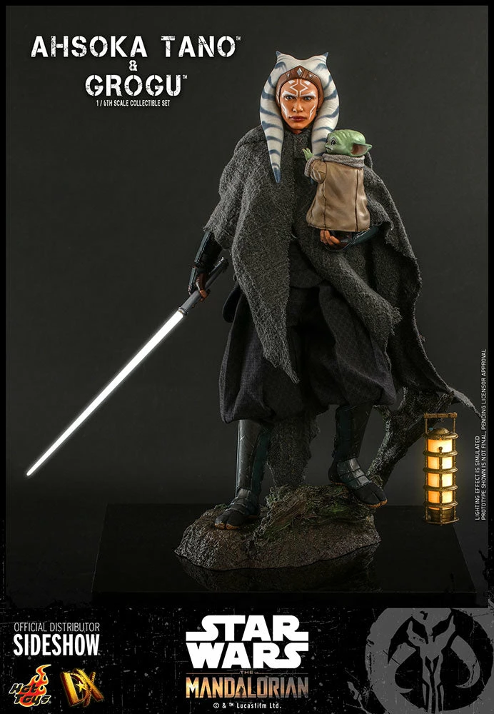 Brand new π Hot Toys Sixth Scale Collectible Figures Ahsoka Tano And Grogu Sixth Scale Figure Set π 4 Hot Toys Sixth Scale Collectible Figures Ahsoka Tano And Grogu Sixth Scale Figure Set