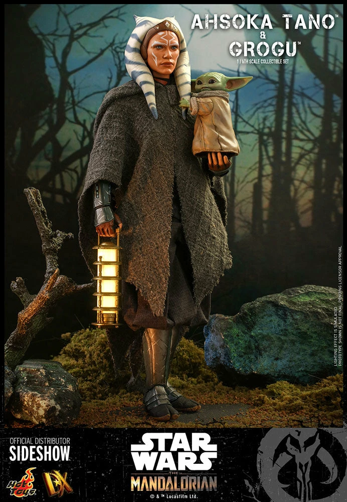 Brand new π Hot Toys Sixth Scale Collectible Figures Ahsoka Tano And Grogu Sixth Scale Figure Set π 5 Hot Toys Sixth Scale Collectible Figures Ahsoka Tano And Grogu Sixth Scale Figure Set