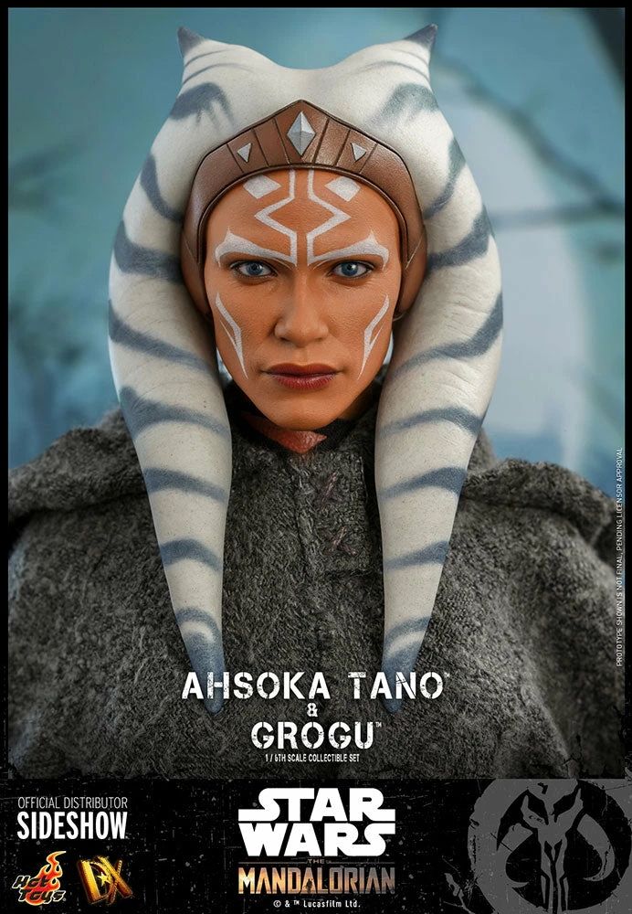 Brand new π Hot Toys Sixth Scale Collectible Figures Ahsoka Tano And Grogu Sixth Scale Figure Set π 9 Hot Toys Sixth Scale Collectible Figures Ahsoka Tano And Grogu Sixth Scale Figure Set