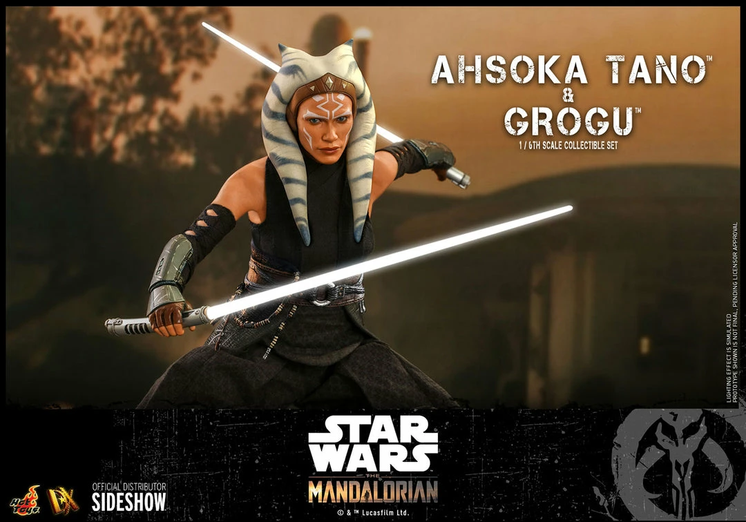 Brand new π Hot Toys Sixth Scale Collectible Figures Ahsoka Tano And Grogu Sixth Scale Figure Set π 19 Hot Toys Sixth Scale Collectible Figures Ahsoka Tano And Grogu Sixth Scale Figure Set