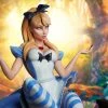 Premium Collection Alice In Wonderland Statue By Sideshow Collectibles Fairytale Fantasies Collection Artist J Scott Campbell