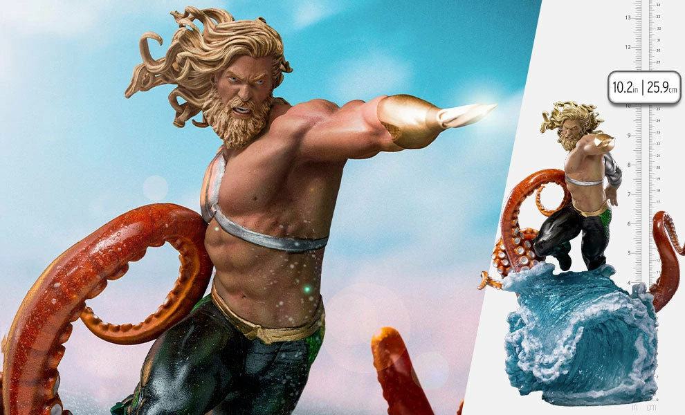 Best deal ❤️ Aquaman Deluxe 1:10 Scale Statue By Iron Studios Art Scale 1:10 - DC Comics SIDESHOW COLLECTIBLES 🛒 1 Aquaman Deluxe 1:10 Scale Statue By Iron Studios Art Scale 1:10 - DC Comics SIDESHOW COLLECTIBLES
