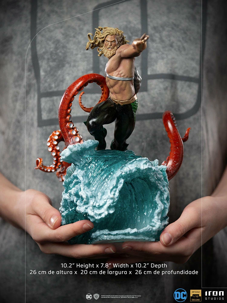 Best deal ❤️ Aquaman Deluxe 1:10 Scale Statue By Iron Studios Art Scale 1:10 - DC Comics SIDESHOW COLLECTIBLES 🛒 13 Aquaman Deluxe 1:10 Scale Statue By Iron Studios Art Scale 1:10 - DC Comics SIDESHOW COLLECTIBLES