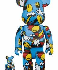 Be@rbrick Grafflex 100% & 400% Bearbrick By Medicom Toy