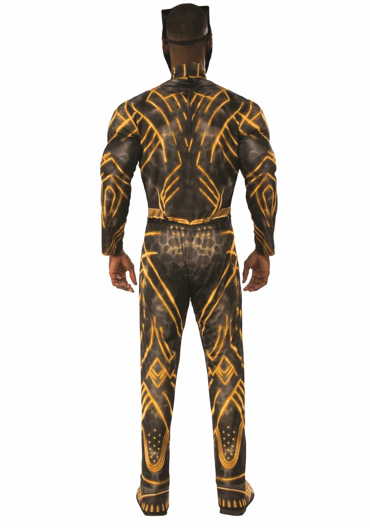 Hot Sale 🔥 Halloweeencostumes.com Deluxe Adult Black Panther Erik Killmonger Battle Suit Costume Marvel Cosplay, 🧛 Halloween Costumes 👍 2 Halloweeencostumes.com Deluxe Adult Black Panther Erik Killmonger Battle Suit Costume Marvel Cosplay, Halloween Costumes