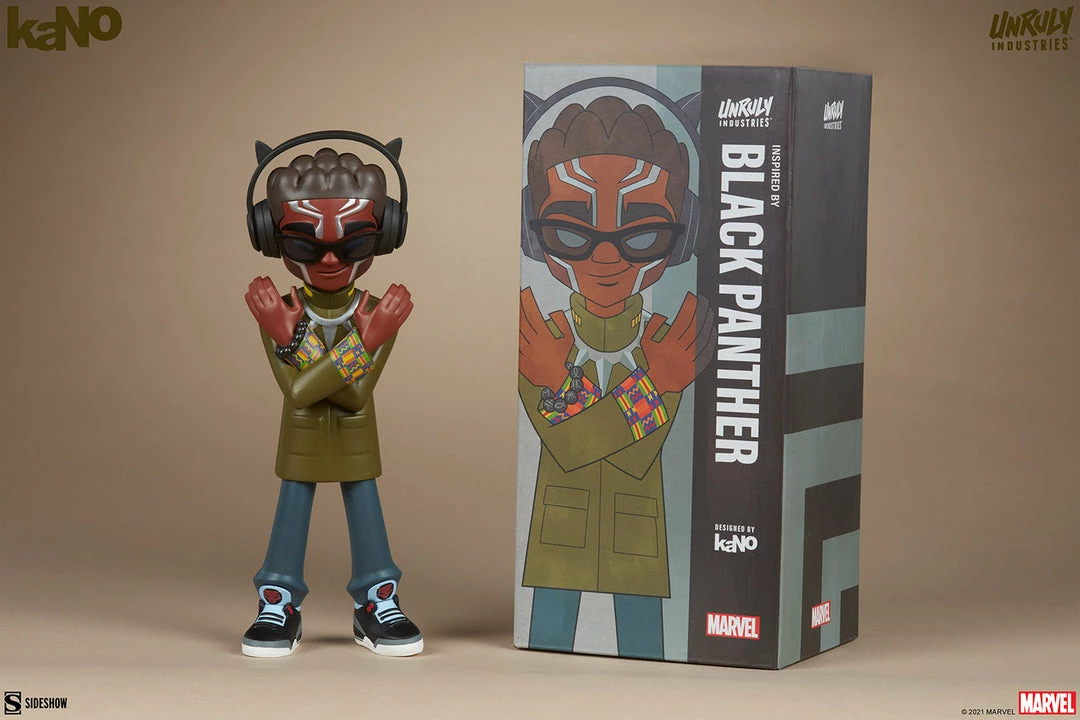 Cheap š Black Panther Designer Collectible Toy By Unruly Industries⢠By KaNO SIDESHOW COLLECTIBLES šÆ 22 Black Panther Designer Collectible Toy By Unruly Industries⢠By KaNO SIDESHOW COLLECTIBLES