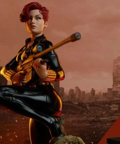 Black Widow Statue By Sideshow Collectibles Avengers Assemble