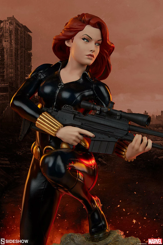Best Pirce 🎉 Black Widow Statue By Sideshow Collectibles Avengers Assemble 🎉 8 Black Widow Statue By Sideshow Collectibles Avengers Assemble