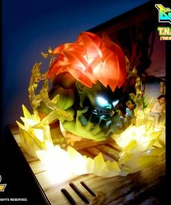 BigBoys Toys Blanka PVC Figure By BigBoysToys Street Fighter T.N.C. PVC Figure With Light And Sound