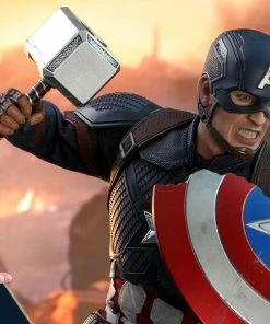 Captain America Sixth Scale Figure By Hot Toys Avengers: Endgame - Movie Masterpiece Series