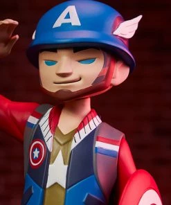 Captain America Designer Collectible Toy By Unruly Industries™ By KaNO