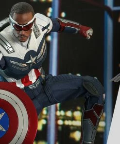 Captain America Sixth Scale Figure By Hot Toys Television Masterpiece Series - The Falcon And The Winter Soldier