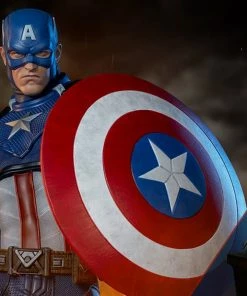 Captain America Premium Format™ Figure By Sideshow Collectibles Limited Edition