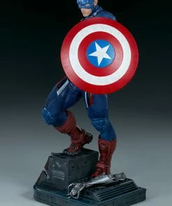Captain America Premium Format™ Figure By Sideshow Collectibles Limited Edition