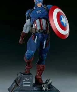Captain America Premium Format™ Figure By Sideshow Collectibles Limited Edition