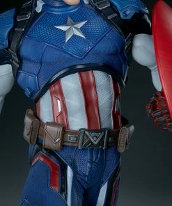 Captain America Premium Format™ Figure By Sideshow Collectibles Limited Edition
