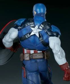 Captain America Premium Format™ Figure By Sideshow Collectibles Limited Edition