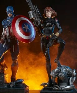 Captain America Premium Format™ Figure By Sideshow Collectibles Limited Edition