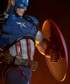 Captain America Premium Format™ Figure By Sideshow Collectibles Limited Edition