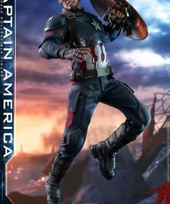 Discount ๐ฅ Captain America Sixth Scale Figure By Hot Toys Avengers: Endgame - Movie Masterpiece Series โจ 47 Captain America Sixth Scale Figure By Hot Toys Avengers: Endgame - Movie Masterpiece Series