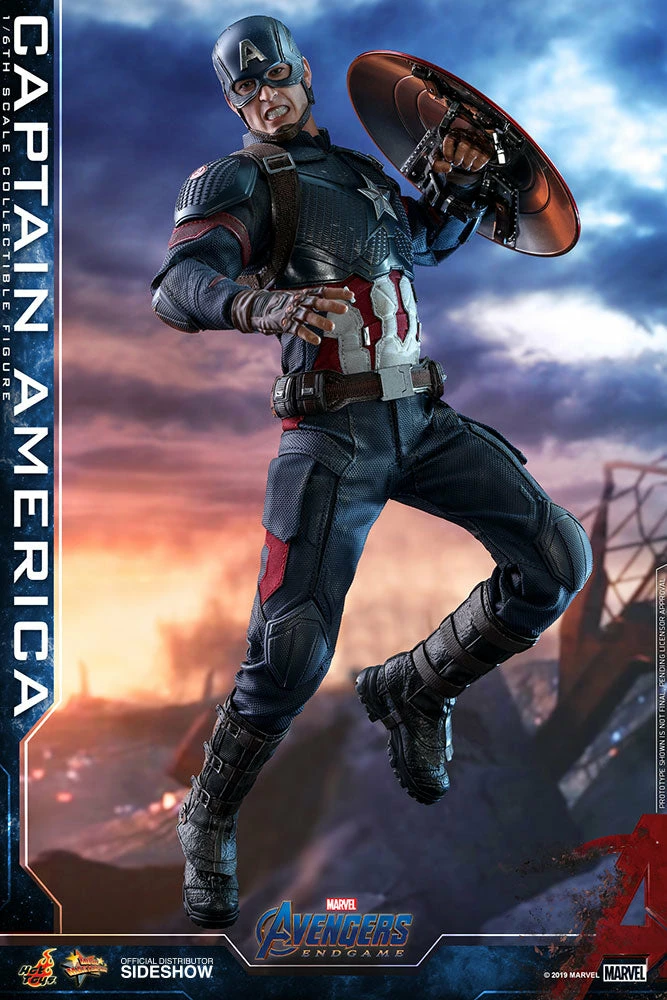 Discount ๐ฅ Captain America Sixth Scale Figure By Hot Toys Avengers: Endgame - Movie Masterpiece Series โจ 19 Captain America Sixth Scale Figure By Hot Toys Avengers: Endgame - Movie Masterpiece Series