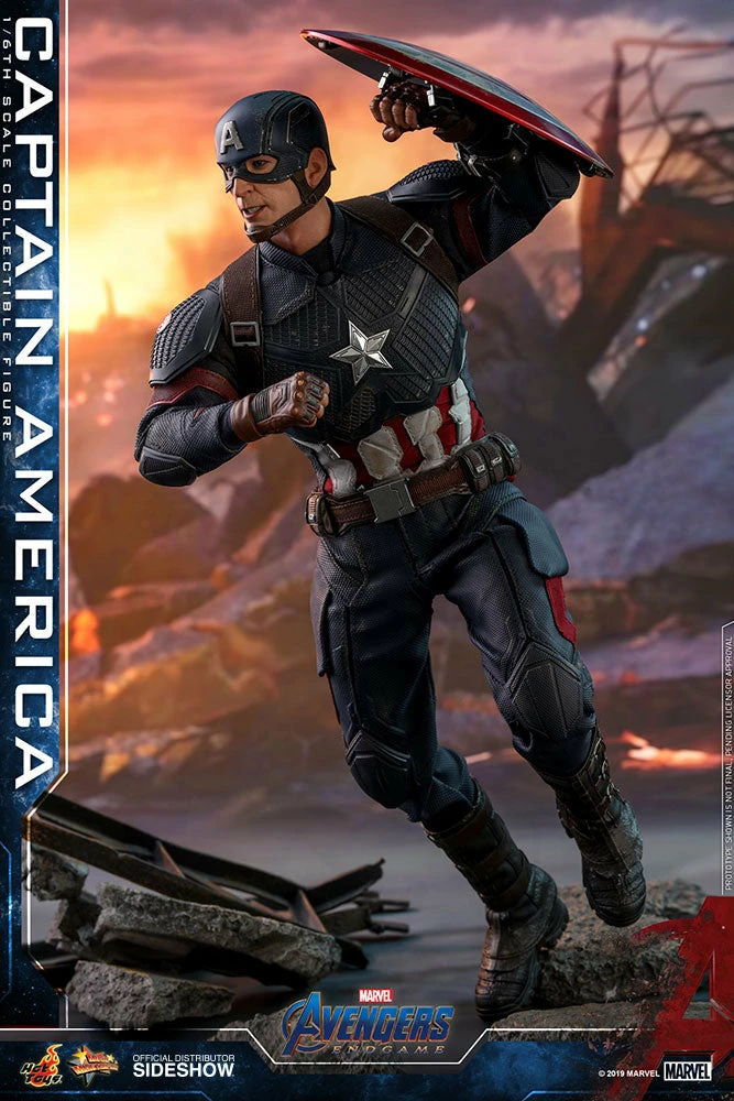 Discount ๐ฅ Captain America Sixth Scale Figure By Hot Toys Avengers: Endgame - Movie Masterpiece Series โจ 28 Captain America Sixth Scale Figure By Hot Toys Avengers: Endgame - Movie Masterpiece Series