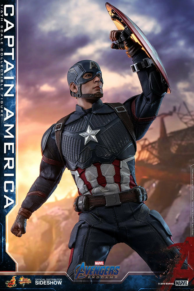Discount ๐ฅ Captain America Sixth Scale Figure By Hot Toys Avengers: Endgame - Movie Masterpiece Series โจ 22 Captain America Sixth Scale Figure By Hot Toys Avengers: Endgame - Movie Masterpiece Series