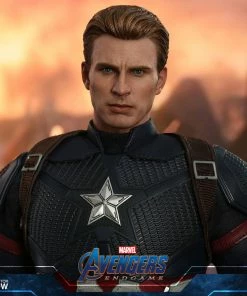 Discount ๐ฅ Captain America Sixth Scale Figure By Hot Toys Avengers: Endgame - Movie Masterpiece Series โจ 34 Captain America Sixth Scale Figure By Hot Toys Avengers: Endgame - Movie Masterpiece Series
