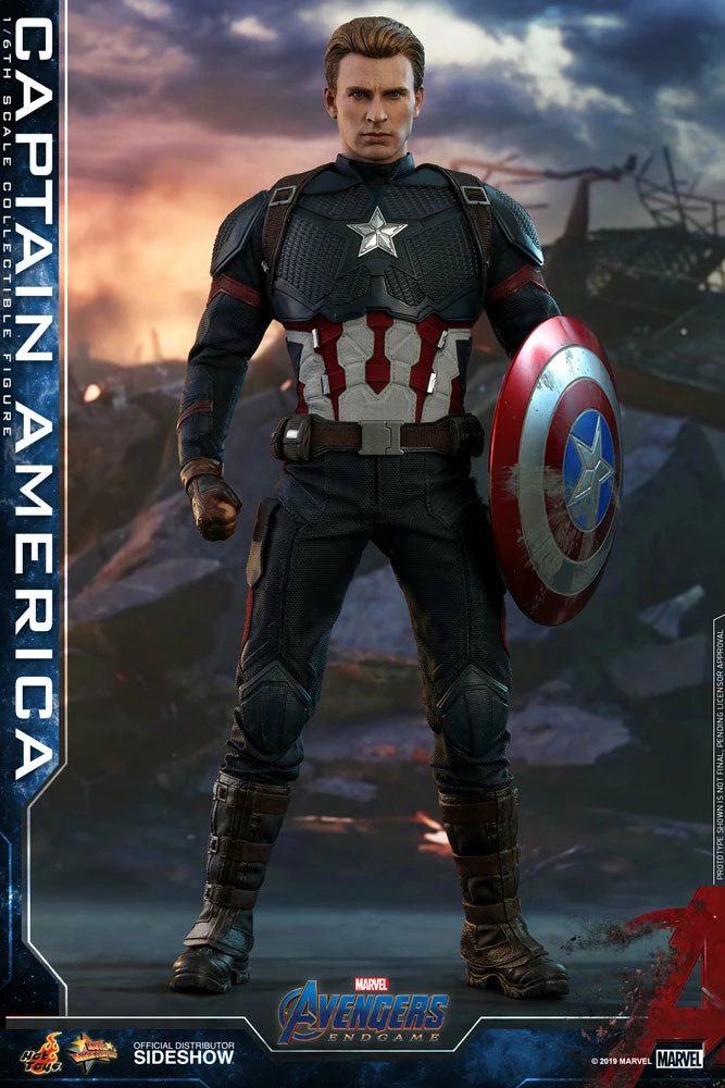 Discount ๐ฅ Captain America Sixth Scale Figure By Hot Toys Avengers: Endgame - Movie Masterpiece Series โจ 10 Captain America Sixth Scale Figure By Hot Toys Avengers: Endgame - Movie Masterpiece Series
