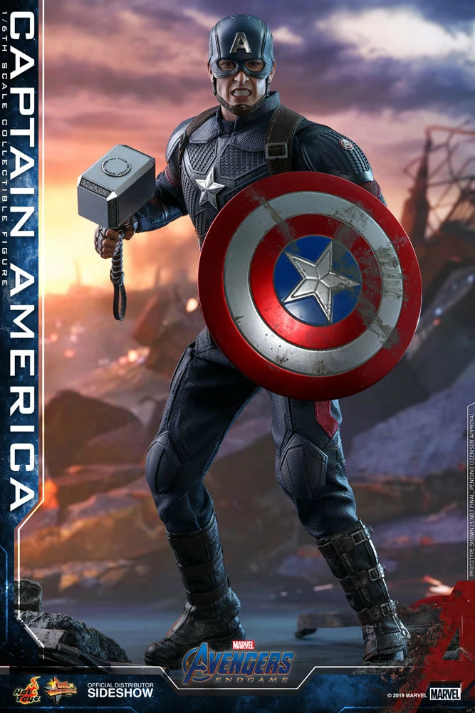 Discount ๐ฅ Captain America Sixth Scale Figure By Hot Toys Avengers: Endgame - Movie Masterpiece Series โจ 11 Captain America Sixth Scale Figure By Hot Toys Avengers: Endgame - Movie Masterpiece Series