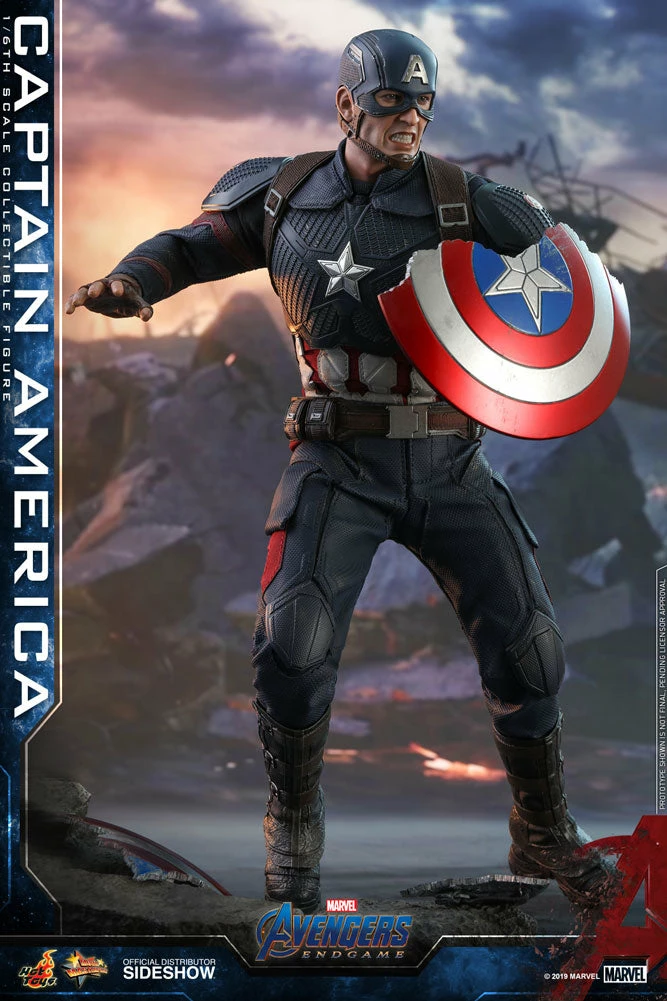 Discount ๐ฅ Captain America Sixth Scale Figure By Hot Toys Avengers: Endgame - Movie Masterpiece Series โจ 14 Captain America Sixth Scale Figure By Hot Toys Avengers: Endgame - Movie Masterpiece Series