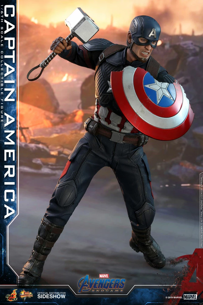 Discount ๐ฅ Captain America Sixth Scale Figure By Hot Toys Avengers: Endgame - Movie Masterpiece Series โจ 15 Captain America Sixth Scale Figure By Hot Toys Avengers: Endgame - Movie Masterpiece Series