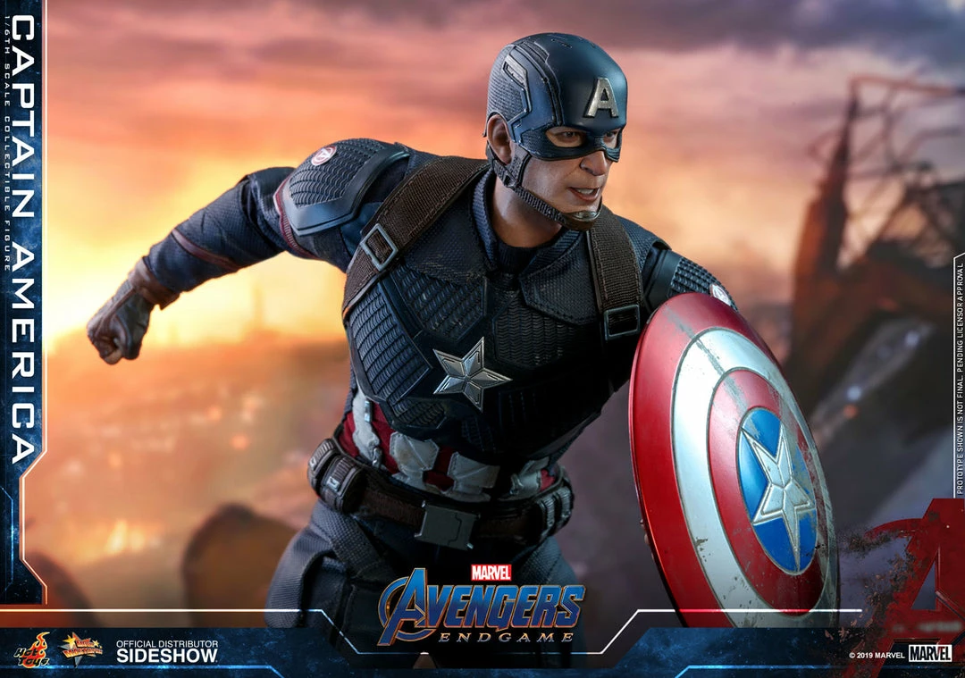 Discount ๐ฅ Captain America Sixth Scale Figure By Hot Toys Avengers: Endgame - Movie Masterpiece Series โจ 8 Captain America Sixth Scale Figure By Hot Toys Avengers: Endgame - Movie Masterpiece Series