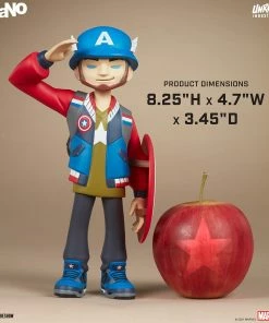 Buy 🎁 Captain America Designer Collectible Toy By Unruly Industries™ By KaNO 🧨 37 Captain America Designer Collectible Toy By Unruly Industries™ By KaNO