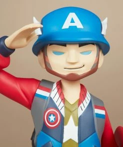 Buy 🎁 Captain America Designer Collectible Toy By Unruly Industries™ By KaNO 🧨 36 Captain America Designer Collectible Toy By Unruly Industries™ By KaNO